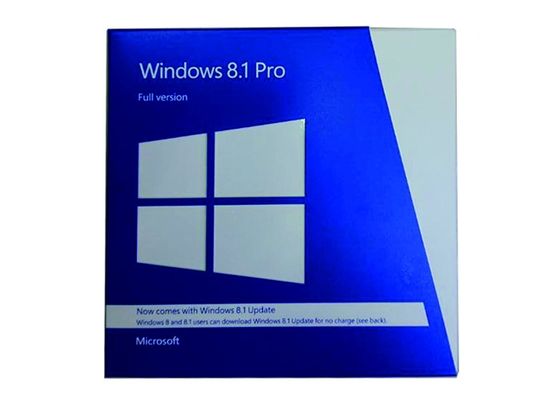 ประเทศจีน เวอร์ชันเต็ม 64Bit Windows 8.1 Pro Retail Box / ระบบปฏิบัติการ Windows 8.1 Pro ผู้ผลิต