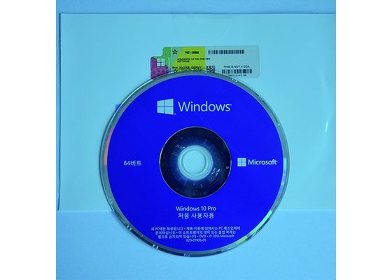 ประเทศจีน เวอร์ชั่นเต็มระบบปฏิบัติการ Microsoft Windows 10 Pro 64 Bit เปิดใช้งานออนไลน์ ผู้ผลิต