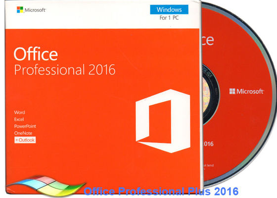 ประเทศจีน Office Professional 2016 Professional FPP, Microsoft Office Professional Plus 2016 DVD ผู้ผลิต