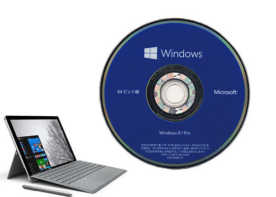 ประเทศจีน ระบบปฏิบัติการวินโดวส์ของแท้ Windows 8.1 Pro Pack OEM ผู้ผลิต