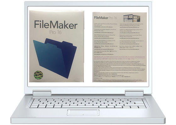 ประเทศจีน MAC หลายภาษา FileMaker Pro 16 กล่องค้าปลีกของแท้ ผู้ผลิต