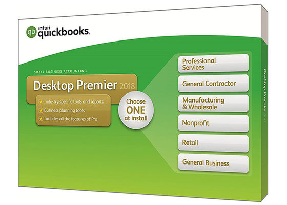 ประเทศจีน เดสก์ท็อป Premier 2017 ฉบับตรัสรู้กับ Quickbooks ฉบับแรก Quickbooks Accounting Software ผู้ผลิต