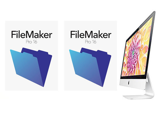 ประเทศจีน Genuine FileMaker Pro 16 แพคเกจกล่องขายปลีกหลายภาษาสำหรับ MAC ผู้ผลิต