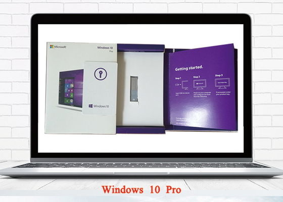 ประเทศจีน Windows 10 Pro FPP กล่องขายปลีกภาษาอังกฤษของแท้ 100% กล่องขายปลีกของแท้ยี่ห้อ ผู้ผลิต
