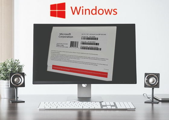 ประเทศจีน ไอร์แลนด์ Windows 7 ใบอนุญาต Sticker / Windows 7 Professional Coa สติกเกอร์ FQC-80730 ผู้ผลิต