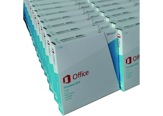 ประเทศจีน Microsoft Office Standard 2013 Retail Box ผลิตภัณฑ์ซอฟต์แวร์คีย์ออนไลน์เปิดใช้งาน ผู้ผลิต