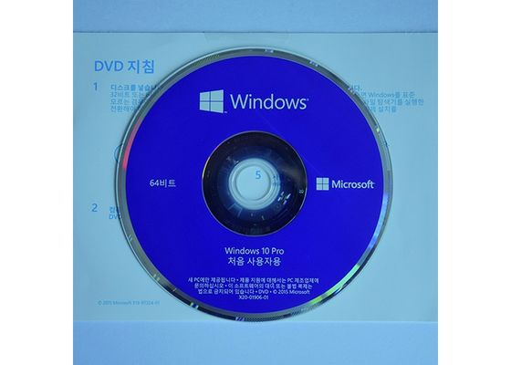 ประเทศจีน 64Bit Online เปิดใช้งาน Windows 10 Pro OEM Sticker / Windows 10 Professional ดีวีดี ผู้ผลิต