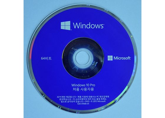 ประเทศจีน OEM Sticker เวอร์ชันเต็ม Microsoft Windows 10 Pro Dvd Multi Language ผู้ผลิต