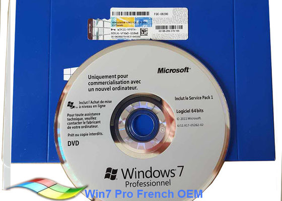 ประเทศจีน เวอร์ชั่นเต็ม Windows 7 Pro Pack OEM ระบบ 64Bit Online เปิดใช้งาน ผู้ผลิต