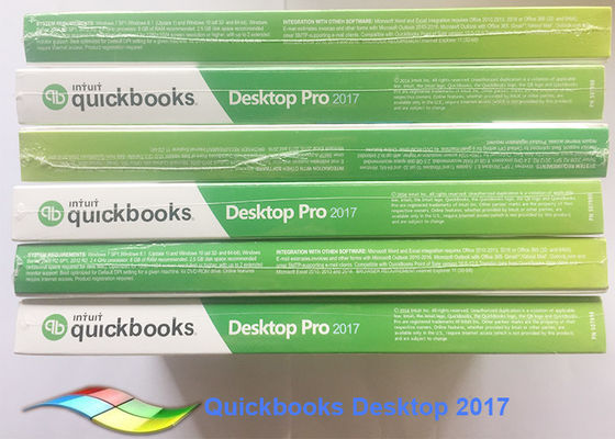 ประเทศจีน รุ่นเก่า QuickBooks Desktop 2017 ซอฟท์แว 1-User, QuickBooks Desktop Payroll ผู้ผลิต