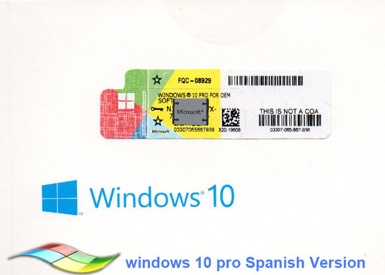 ประเทศจีน แล็ปท็อปของแท้ Windows 10 Professional Oem Coa Sticker รับประกัน 1 ปี ผู้ผลิต