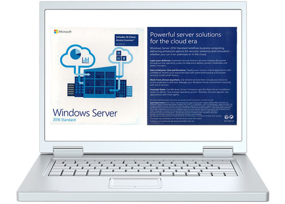 ประเทศจีน เวอร์ชั่นเต็ม Microsoft Windows Server 2016 Licensing ระบบปฏิบัติการ FQC 64bit ผู้ผลิต