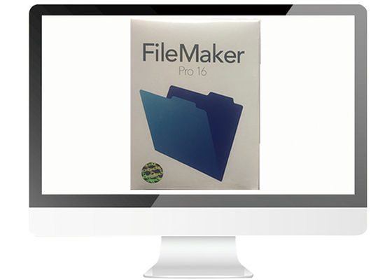 ประเทศจีน หลายภาษา FileMaker Pro 16 Upg FPP Retail Box เปิดใช้งาน 100% สำหรับ MAC ผู้ผลิต