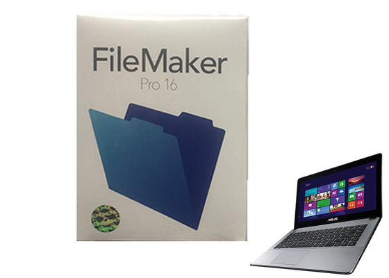 ประเทศจีน Genuine FileMaker Pro 16 Online เปิดใช้งานซอฟต์แวร์เวอร์ชั่นภาษาอังกฤษสำหรับ Windows ผู้ผลิต
