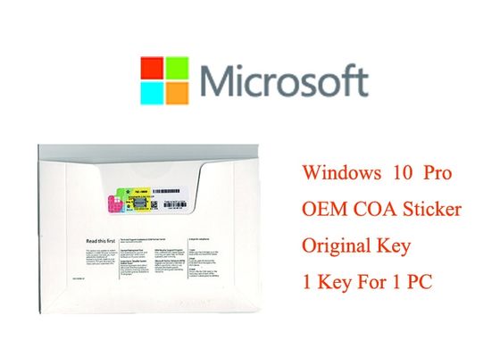 ประเทศจีน คีย์ผลิตภัณฑ์ Windows 10 ของแท้ 32 บิตซอฟต์แวร์เวอร์ชั่นเต็มการเปิดใช้งาน COA X20 ออนไลน์เป็นของใหม่ ผู้ผลิต