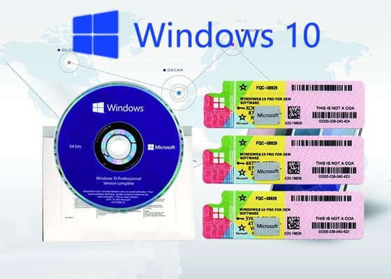 ประเทศจีน หมายเลขผลิตภัณฑ์ของ Windows 10 Pro รหัสการเปิดใช้งานรหัสการเปิดใช้งานการค้าปลีกออนไลน์ ผู้ผลิต