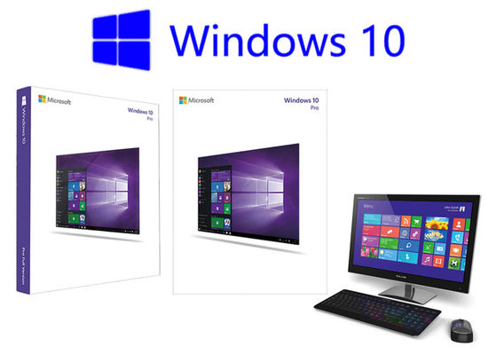 ประเทศจีน เวอร์ชั่นเต็มของ Windows 10 FPP Retail เวอร์ชั่นเต็มพร้อมใบอนุญาต USB FPP 3.0 ผู้ผลิต
