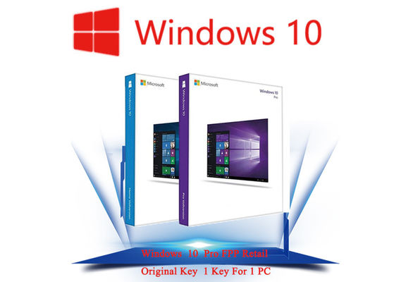 ประเทศจีน ภาษาโปแลนด์ Windows 10 Pro Retail Box เปิดใช้งานคีย์การ์ดออนไลน์แบบเดิม ผู้ผลิต