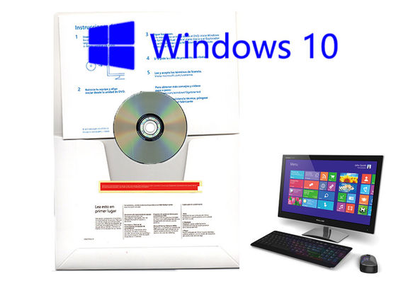 ประเทศจีน ซอฟต์แวร์คอมพิวเตอร์ Windows 10 Pro OEM Sticker 64 บิตคีย์ Professional พร้อมเวอร์ชัน OEM ภาษาสเปน ผู้ผลิต