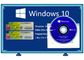 Microsoft Win 10 Pro ซอฟต์แวร์สติกเกอร์รหัสผลิตภัณฑ์ 64 บิต DVD + คีย์ OEM การเปิดใช้งานออนไลน์ Microsoft Windows 10 Pro DVD ผู้ผลิต